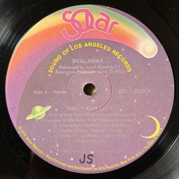 Shalamar - “Three For Love” Vinyl LP - Picture 4 of 5